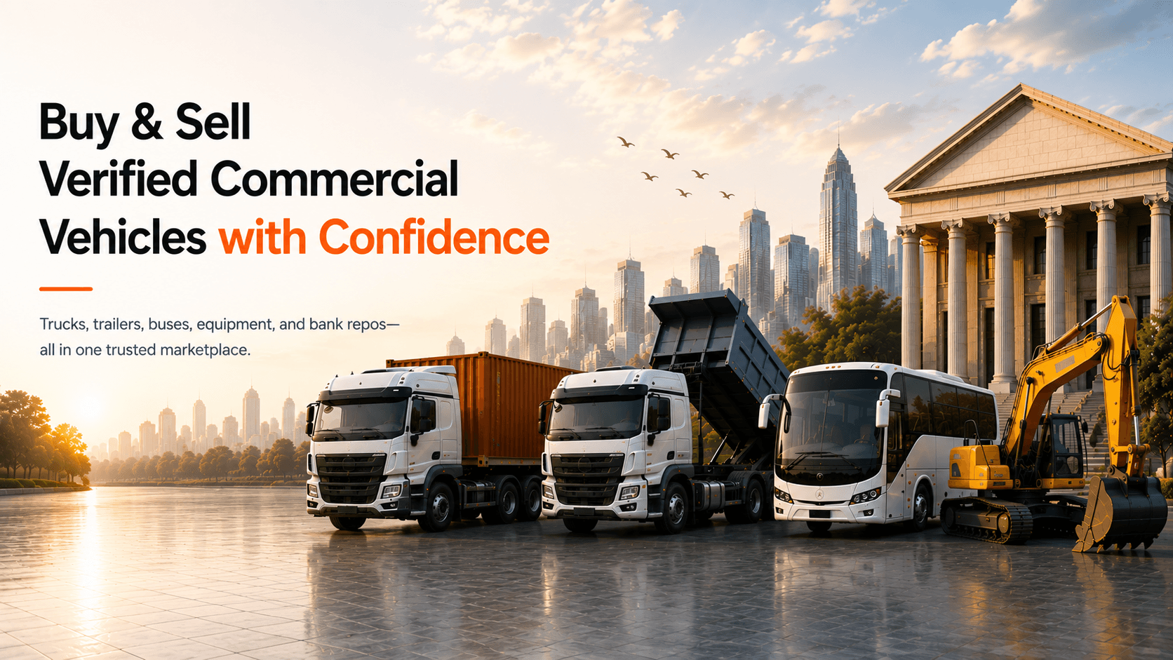 Buy commercial vehicles directly